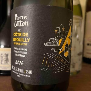 Bonnet-Cotton - Marine Bonnet & Pierre Cotton - Côte de Brouilly