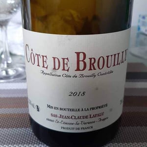 Côte de Brouilly - Jean-Claude Lapalu - jean-claude-lapalu