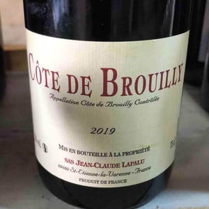 Côte de Brouilly - Jean-Claude Lapalu - Jean-Claude Lapalu 