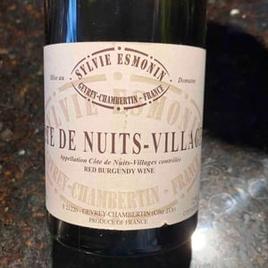 Côte de Nuits-Villages - Domaine Sylvie Esmonin - sylvie-esmonin
