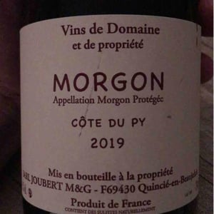 Côte du Py - Domaine Marcel Joubert - Carine Joubert 