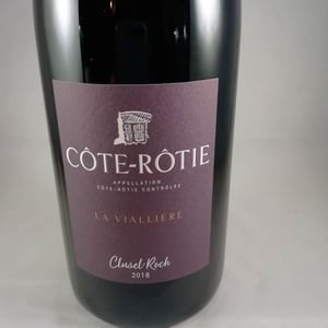 Côte Rôtie La Viallière - Domaine Clusel-Roch - Gilbert Clusel, Brigitte Roch, Guillaume Roch 