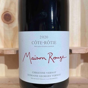 Cote Rôtie, Maison Rouge - Domaine George Vernay - Christine Vernay 