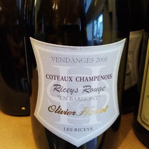 Coteaux Champenois Riceys Rouge "En Barmont" - Champagne Olivier Horiot - olivier-horiot