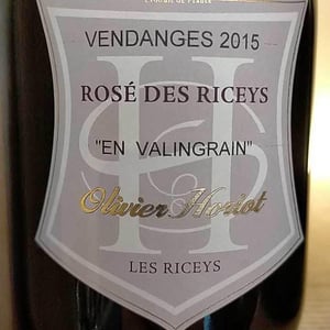 Coteaux Champenois Rosé De Riceys "En Valingrain" - Champagne Olivier Horiot - olivier-horiot