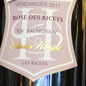 Coteaux Champenois Rosé De Riceys "En Valingrain" - Champagne Olivier Horiot - Olivier Horiot 