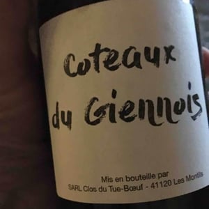 Coteaux du Giennois - Clos du Tue-Bœuf - zoe-louise-thierry-puzelat