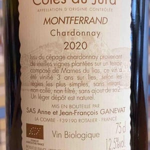 Montferrand - Domaine Ganevat - anne-jean-francois-ganevat