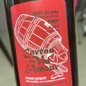 Pinot - Caveau du Val d’Amour - Sylvain Jacquot -2017