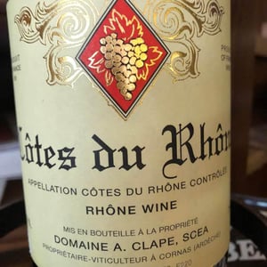 Côtes du Rhône - Auguste Clape - Pierre & Olivier Clape 