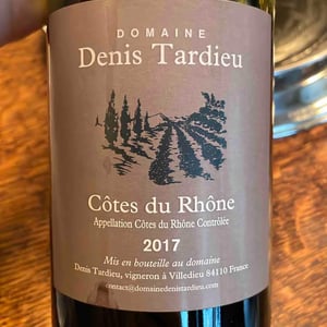 Côtes Du Rhône - Denis Tardieu - denis-tardieu