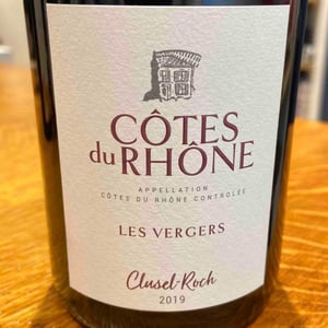 Côtes Du Rhône Les Vergers - Domaine Clusel-Roch - Gilbert Clusel, Brigitte Roch, Guillaume Roch -2019