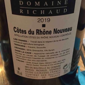 Domaine Marcel Richaud - Marcel Richaud - Côtes du Rhône Nouveau