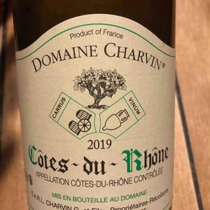 Côtes du Rhône - Domaine Charvin - Laurent Charvin 
