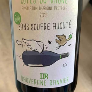 Cotes Du Rhône Sans Souffre Ajouté - Dauvergne Ranvier - francois-dauvergne-jean-francois-ranvier
