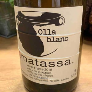 Domaine Matassa - Tom Lubbe - Olla Blanc