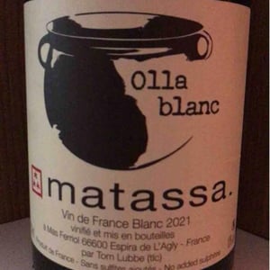 Domaine Matassa - Tom Lubbe - Olla Blanc