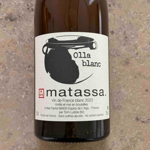 Domaine Matassa - Tom Lubbe - Olla Blanc