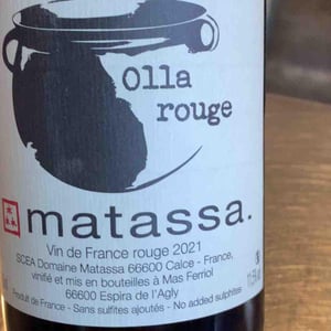 Domaine Matassa - Tom Lubbe - Olla Blanc