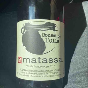 Domaine Matassa - Tom Lubbe - Coume de l’Olla Rouge
