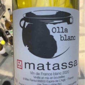 Domaine Matassa - Tom Lubbe - Coume de l’Olla Rouge