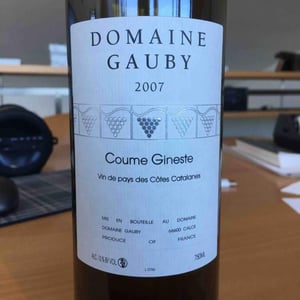 Coume Gineste - Domaine Gauby - gerard-lionel-ghislaine-gauby