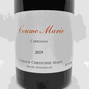 Coume marie Carignan - Domaine Christophe Marin - christophe-marin