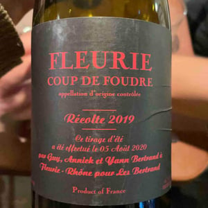Les Bertrand - Guy, Annick & Yann Bertrand - Coup de Foudre (Fleurie)