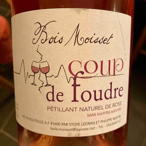 Coup de foudre - Domaine Ferme Bois Moisset - Sylvie & Philippe Maffre 