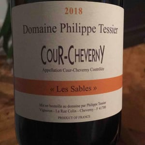 Philippe Tessier - Philippe et Simon Tessier - Cour-Cheverny "Les Sables"