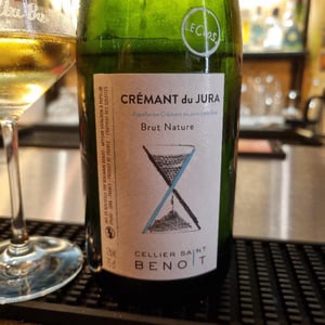 Crémant Du Jura Brut Nature - Cellier Saint Benoit - benjamin-benoit