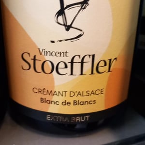Crémant Blanc de Blancs Extra Brut - Domaine Vincent Stoeffler - Vincent & Adrien Stoeffler 