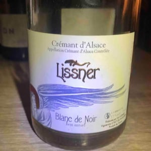 Crémant Blanc De Noir Brut Nature - Lissner - Bruno et Theo Schloegel 