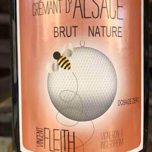 Vincent Fleith - Brigitte et Vincent Fleith - Crémant Brut Nature
