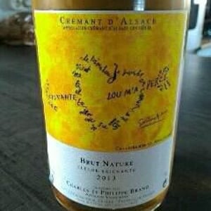 Domaine Brand & Fils - Philippe Brand - Crémant Brut Nature Flèche Saignante
