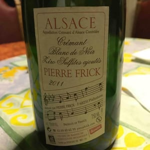 Crémant D'Alsace Blanc De Noir 2011