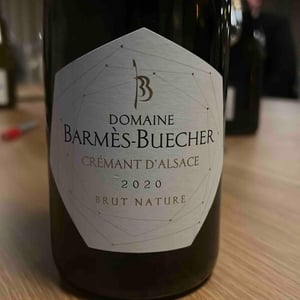 Crémant d'Alsace Brut Nature - Domaine Barmès-Buecher - genevieve-maxime-sophie-barmes -2020