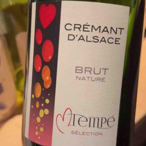 Cremant d'Alsace Brut Nature Selectionne Par Marc Tempé - Domaine Marc Tempé - Marc Tempé 