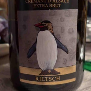 Crémant D'Alsace Extra Brut - Domaine Rietsch - Jean-Pierre & Sophie Rietsch 