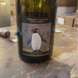 Crémant D'Alsace Extra Brut - Domaine Rietsch - Jean-Pierre & Sophie Rietsch 