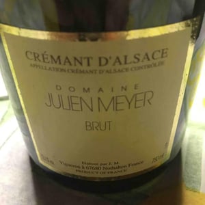 Domaine Pierre Frick - Jean-Pierre, Chantal et Thomas Frick - Crémant d'Alsace Pinot Gris