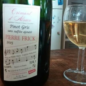 Domaine Pierre Frick - Jean-Pierre, Chantal et Thomas Frick - Crémant d'Alsace Pinot Gris