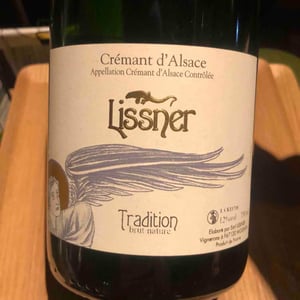 Cremant D’Alsace Tradition Brut Nature - Lissner - Bruno et Theo Schloegel 