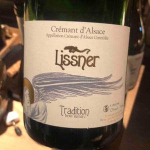 Cremant D’Alsace Tradition Brut Nature - Lissner - Bruno et Theo Schloegel 