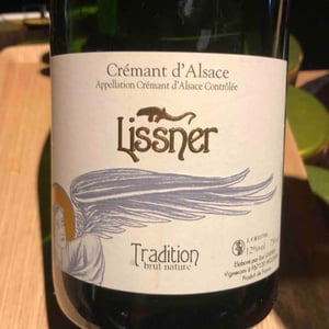 Cremant D’Alsace Tradition Brut Nature - Lissner - Bruno et Theo Schloegel 