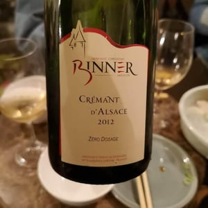 Crémant d’Alsace Zéro Dosage 2012
