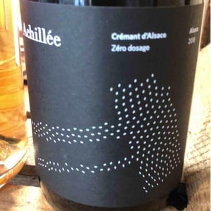 Crémant d’Alsace Zéro Dosage - Domaine Achillée - Jean & Pierre Dietrich 