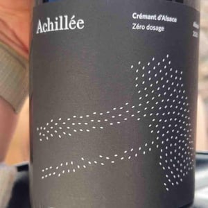 Domaine Achillée - Jean & Pierre Dietrich - Crémant d’Alsace Zéro Dosage