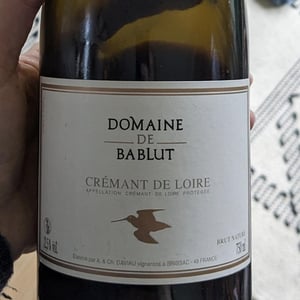 Crémant de Loire - Domaine de Bablut - Christophe & Antoine Daviau 