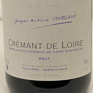 Crémant de Loire - Toublanc - Jacques-Antoine Toublanc 